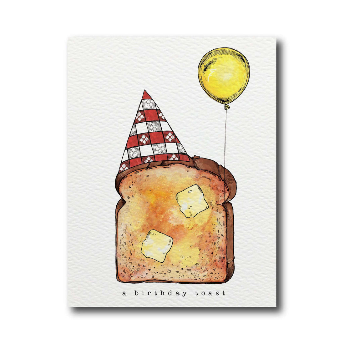 birthday toast card