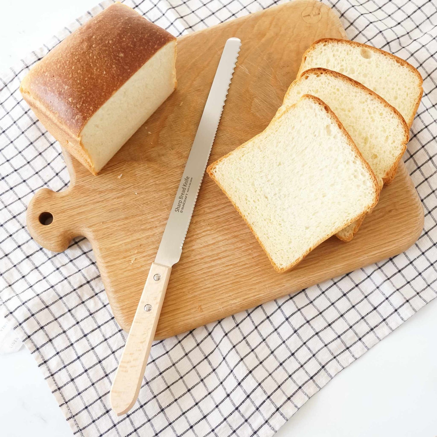 bread knife, made in Japan