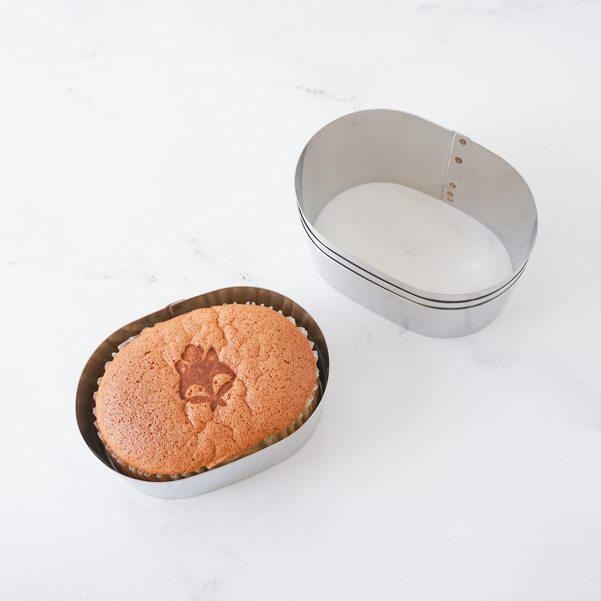oval castella cake ring/mold