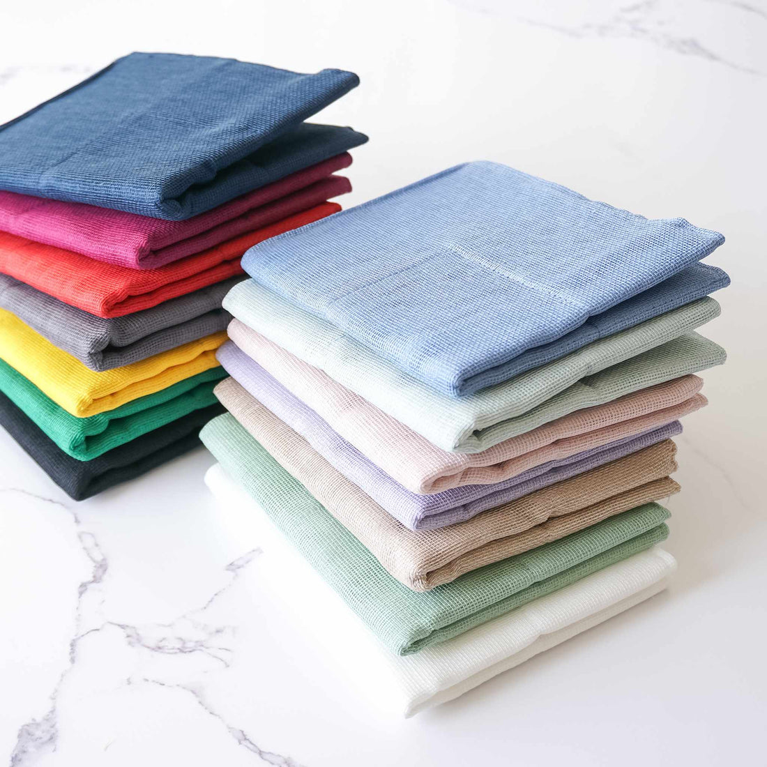 cotton dish towels, made in Japan