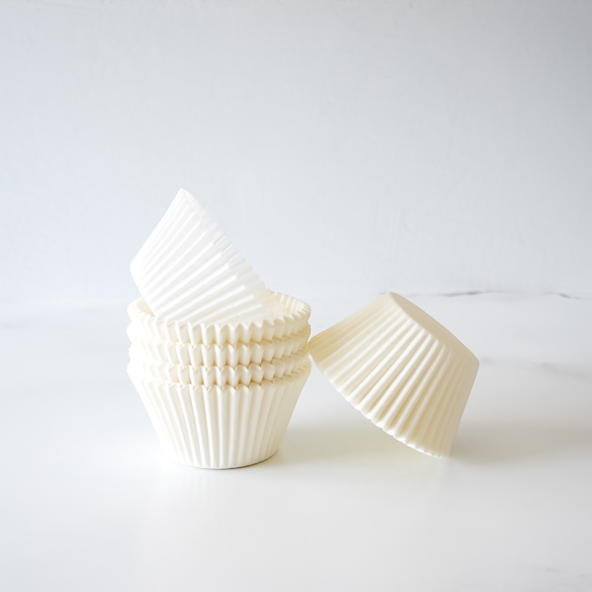 White cupcake clearance liners