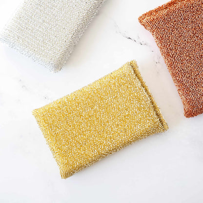 gold kitchen sponge