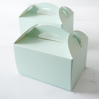 gable boxes in mint color