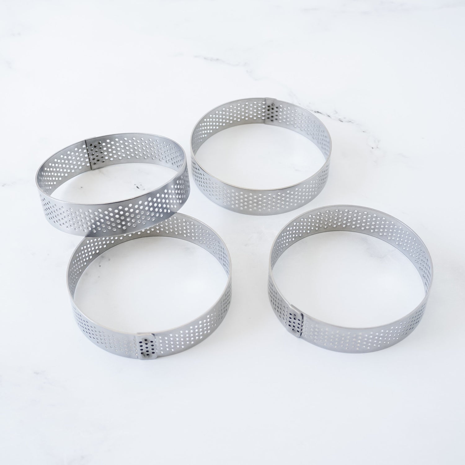 perforated tart rings