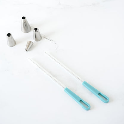 piping tip cleaning brush, set of two