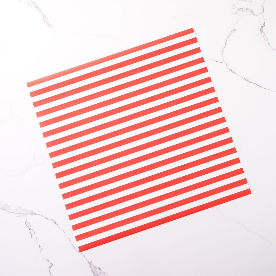 red and white striped deli paper